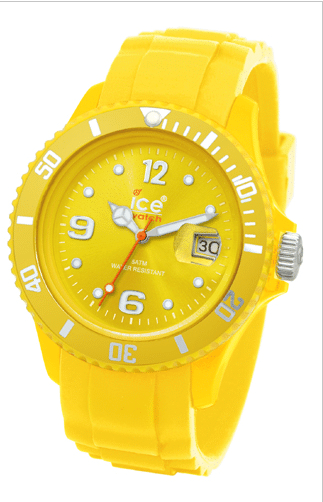 Montre ice watch jaune