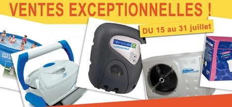 Système d&rsquo;arrosage et robot piscine : des ventes exceptionnelles du 15 au 31 juillet