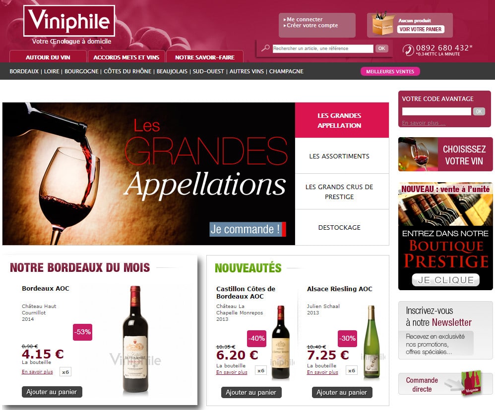 Viniphile : notre boutique en ligne coup de coeur pour l’achat de vin