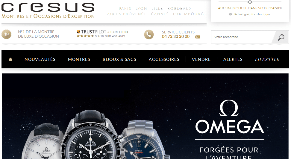 Cresus : boutique de luxe d’occasion en ligne